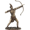 ORISHA Ochosi  God of Hunting & Justice Yoruba African Statue Bronze Finish ORISHA Ochosi  God of Hunting & Justice Yoruba African Statue Bronze Finish