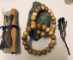 Palo Santo Wood Beaded Bracelet Burserea graveolens - from Peru - I-PSWB