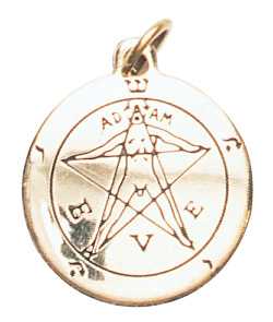 Pentacle of Eden Charm for Winning a Lover's Heart Pendant 