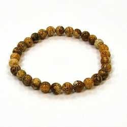 Picture Jasper Beaded Crystal Stone Bracelet    8mm Wonderful Beaded Crystal Stone Bracelet, 8MM Bracelet , protection bracelet,moonstone bracelet, healing bracelet