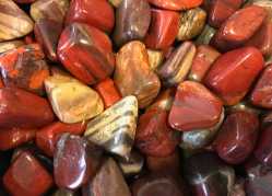 Poppy Jasper for Enthusiasm and Energy, 1" Poppy Jasper for Enthusiasm and Energy, 1"
