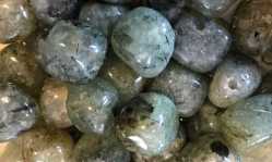 Prehnite with Epidote, Tumbled and Polished 3/4"-1" 