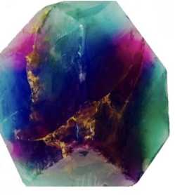 Rainbow Fluorite SoapRock  