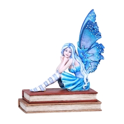 Reading Fairy Statue Book Muse by Amy Brown  Reading Fairy Statue with Book by Amy Brown
