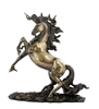 Rearing Unicorn Statue  
