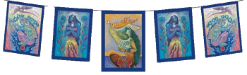 Rooted in Reverence, Seated in Spirit Goddess Garden Flags  