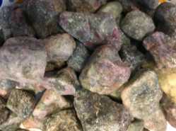 Ruby Zoisite, Medium sized, Rough, 1"-2" 