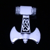 STERLING SILVER THORS HAMMER LARGE  STERLING SILVER THORS HAMMER LARGE 