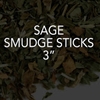 Sage Smudge Sticks, 3” 