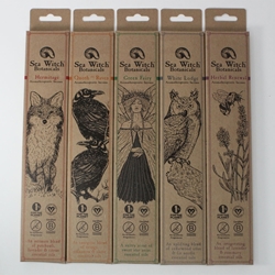 Sea Witch (Seawitch) Botanical Incense Sea Witch Botanical Incense-25 Sticks in Paper Box - Zero Waste
