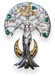 Serene Celina Sylvana Tree Spirit by Anne Stokes for Inner Strength and Self Knowledge SN03 