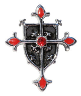 Shield Cross for Protection from Evil Pendant 