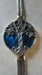 Silver Tree of Life Bracelet with Blue Abalone Shell   - GDSTOLBR