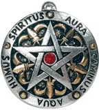 Sir Gawain's Glyph Pentacle Pendant 