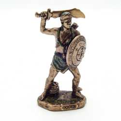 Small OGGUN GOD OF WAR, IRON AND HUNTING Orisha Statue  OGGUN GOD OF WAR, IRON AND HUNTING