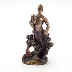 Small OLOKUN OWNER OF THE DEEP SEA Orisha Statue   Small OLOKUN OWNER OF THE DEEP SEA Orisha Statue  