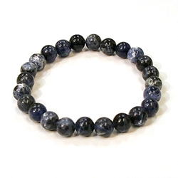 Sodalite for emotional support 8mm Beaded Crystal Stone Bracelet    Sodalite for emotional support 8mm Beaded Crystal Stone Bracelet   