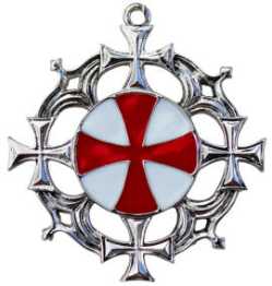 Solar Cross for Strong Health and Mental Vigour Pendant 