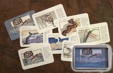 Spirit Animal Cards by Susan Andra Lion 