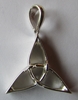 Sterling Silver Blade Triquetra Pendant  