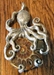 Sterling Silver Totem Animal The ''Kraken'' Octopus Pendant - GDKR