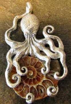 Sterling Silver Totem Animal The ''Kraken'' Octopus Pendant Sterling Silver Totem Animal The ''Kraken'' Octopus Pendant