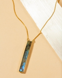 Sticks and Stones Necklace in Labradorite Bohemian Jewelry, Boho Jewelry, Eclectic Jewelry, Bohemian Earrings, Emerald Sun Earrings