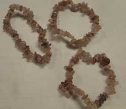 Strawberry Quartz Chip Bracelet 