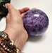 Stunning Baseball Sized Charoite Sphere from Russia for Psychic Ability, Creativity and Crown Chakra. - CharLBB