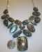 Stunning Bold Labadorite Sterling Silver Necklace Amazing Price!  Necklace fits 18" - J-SOOAKP-SBLSSNAP