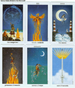 Sun and Moon Tarot Deck in a cute tin! Les Vampires Oracle and Guidebook Set