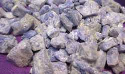 Tanzanite, Rough 