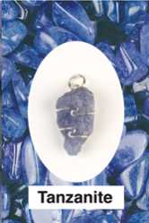 Tanzanite Wire Wrapped Pendant  Harmonizing Mind, Heart and Spirit 