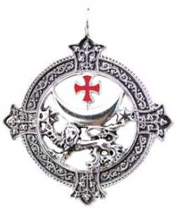 Templar Lion for Power and Success Pendant 