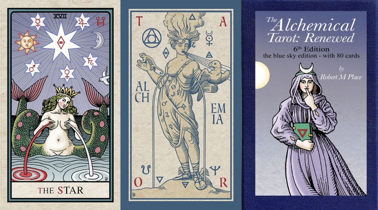 The Alchemical Tarot Renewed By Robert Place, quintessential 6th Edition 