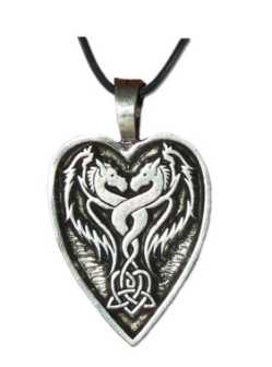 The Lady and The Dragon Pendant Collection  DR2 When you act from your heart, anything is possible 