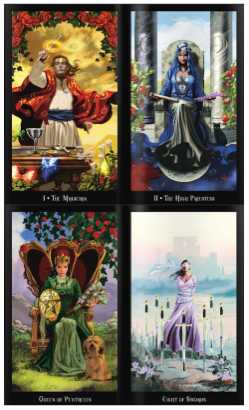 The Witches Tarot Deck and Book Set by Ellen Dugan 