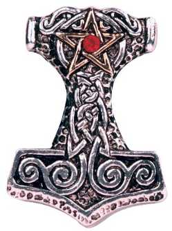 Thor's Hammer: Strength, Courage, & Success   