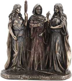 Three Fates Triple Goddess Mother Maiden Crone Statue  Three Fates Triple Goddess Mother Maiden Crone Statue 