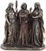 Three Fates Triple Goddess Mother Maiden Crone Statue  - WU77884A4