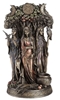 Triple Goddess Mother Maiden Crone Statue 