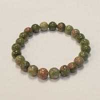 Unakite Beaded Crystal Stone Bracelet  8mm Wonderful Beaded Crystal Stone Bracelet, 8MM Bracelet , protection bracelet,moonstone bracelet, healing bracelet