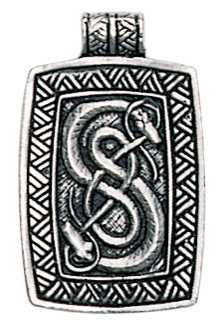 Urnes Snake Pendant  For Skill and Ingenuity 