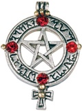Venusian Pentagram Pentacle Pendant 