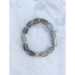 Labradorite "Stone of Magic" Semi Precious Stretch Gemstone Bracelet    - CAGLAB