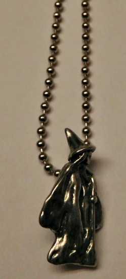 Wise One Pewter Pendant by Abby Willowroot  