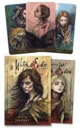 Witch Sister Tarot Cards by Julia Jeffry Azathoth Tarot Cards By Nemos Locker Self Published Limited Sixth Edition, Azathoth Tarot, Book of Azathoth Tarot, Small Press Tarot, Limited Edition Tarot