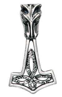 Wolf Hammer Pendant V15  For Strength and Virility 