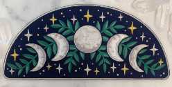 XL Iron On Moon Phase Patch XL Iron On Moon Phase Patch