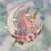 XL Iron On Unicorn Patch  - WFMPU